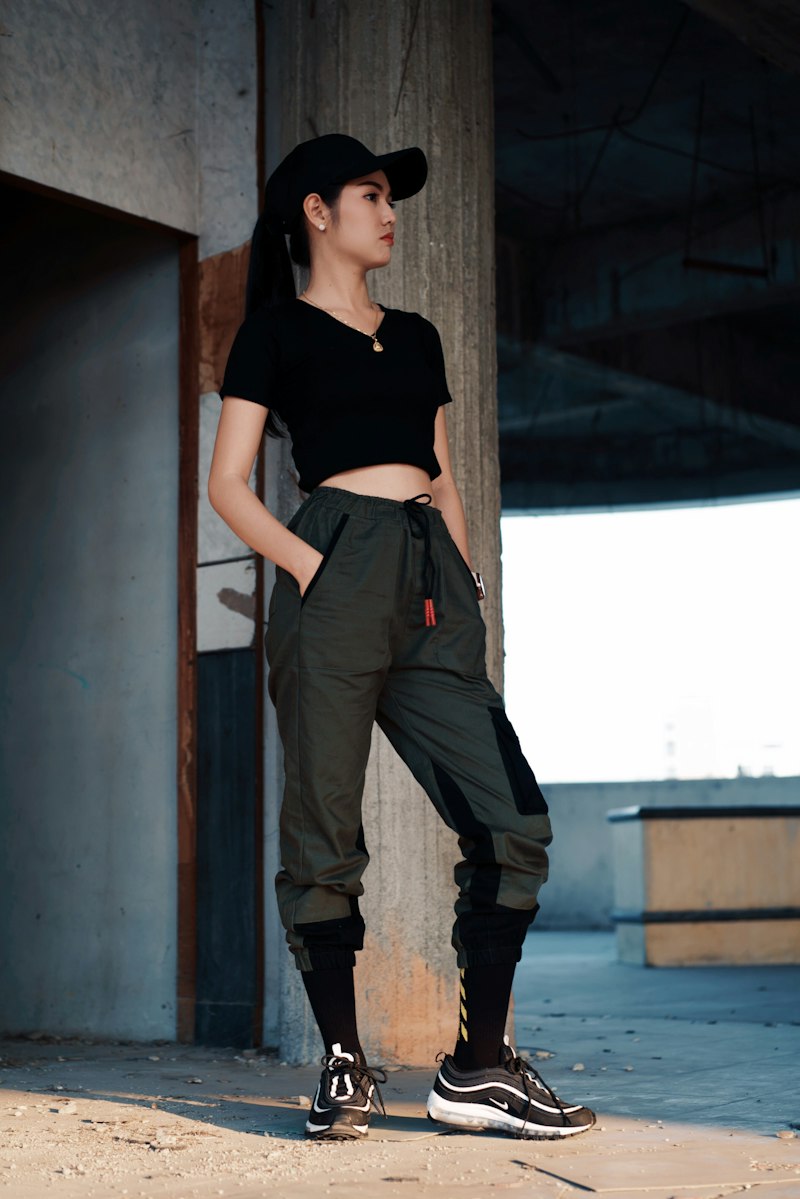 Belted Skirt - Brown