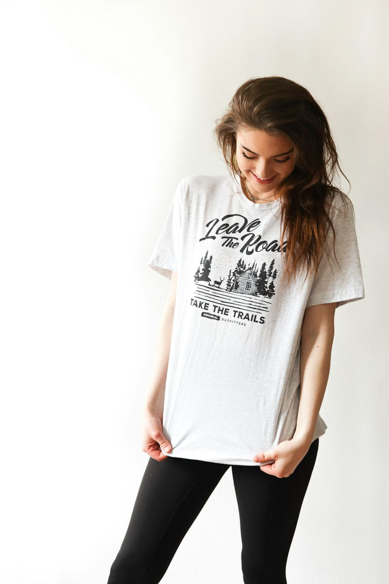 Elastic-Hem T-Shirt - Multi